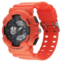 Sonata SF Dreamer Series Quartz Digital Analog Digital Black Plastic Strap for Men