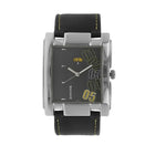 Sonata Quartz Analog with Date Black Dial Leather Strap Watch for Men