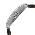 Sonata Quartz Analog with Date Black Dial Leather Strap Watch for Men