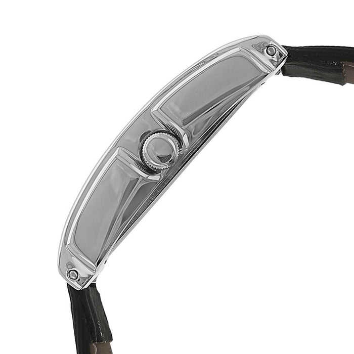 Sonata Quartz Analog with Date Black Dial Leather Strap Watch for Men