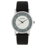 Sonata Quartz Analog White Dial Leather Strap Watch for Men