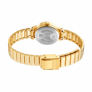 Essentials White Dial Stainless Steel Strap