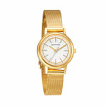 Essentials White Dial Stainless Steel Strap