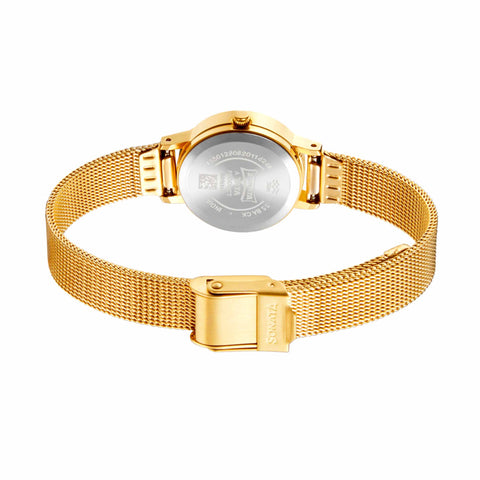 Essentials White Dial Stainless Steel Strap