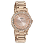 Sonata Blush It Up Rose Gold Dial Women Watch With Stainless Steel Strap