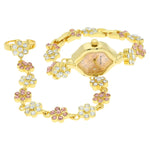 Sonata Quartz Analog Pink Dial Metal Strap Watch for Women