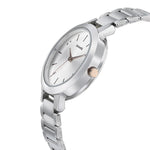 Sonata Play Silver Dial Women Watch With Stainless Steel Strap