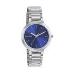 Sonata Quartz Analog Blue Dial Stainless Steel Strap Watch for Women