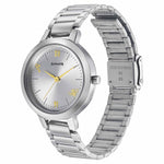 Sonata Play Silver Dial Women Watch With Stainless Steel Strap