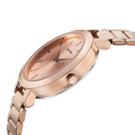 Sonata Play Rose Gold Dial Women Watch With Stainless Steel Strap