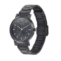 Sonata Onyx Black Dial Women Watch With Stainless Steel Strap