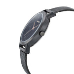 Sonata Onyx Black Dial Women Watch With Stainless Steel Strap