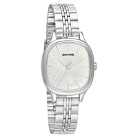 Linnea Silver Dial Silver Stainless Steel Strap Watch