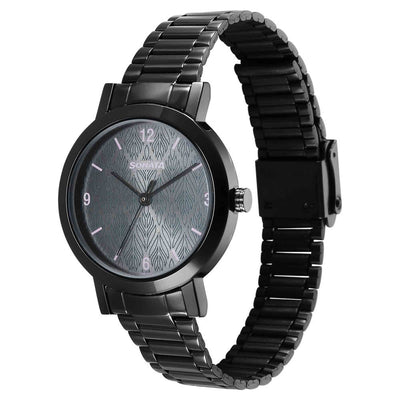 Ladies Essentials Grey Dial Stainless Steel Strap Watch for Women 8174NM01