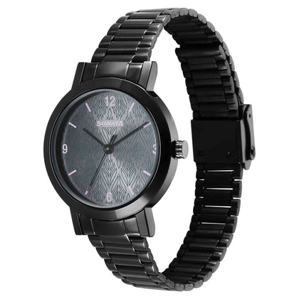 Ladies Essentials Grey Dial Stainless Steel Strap Watch for Women 8174NM01