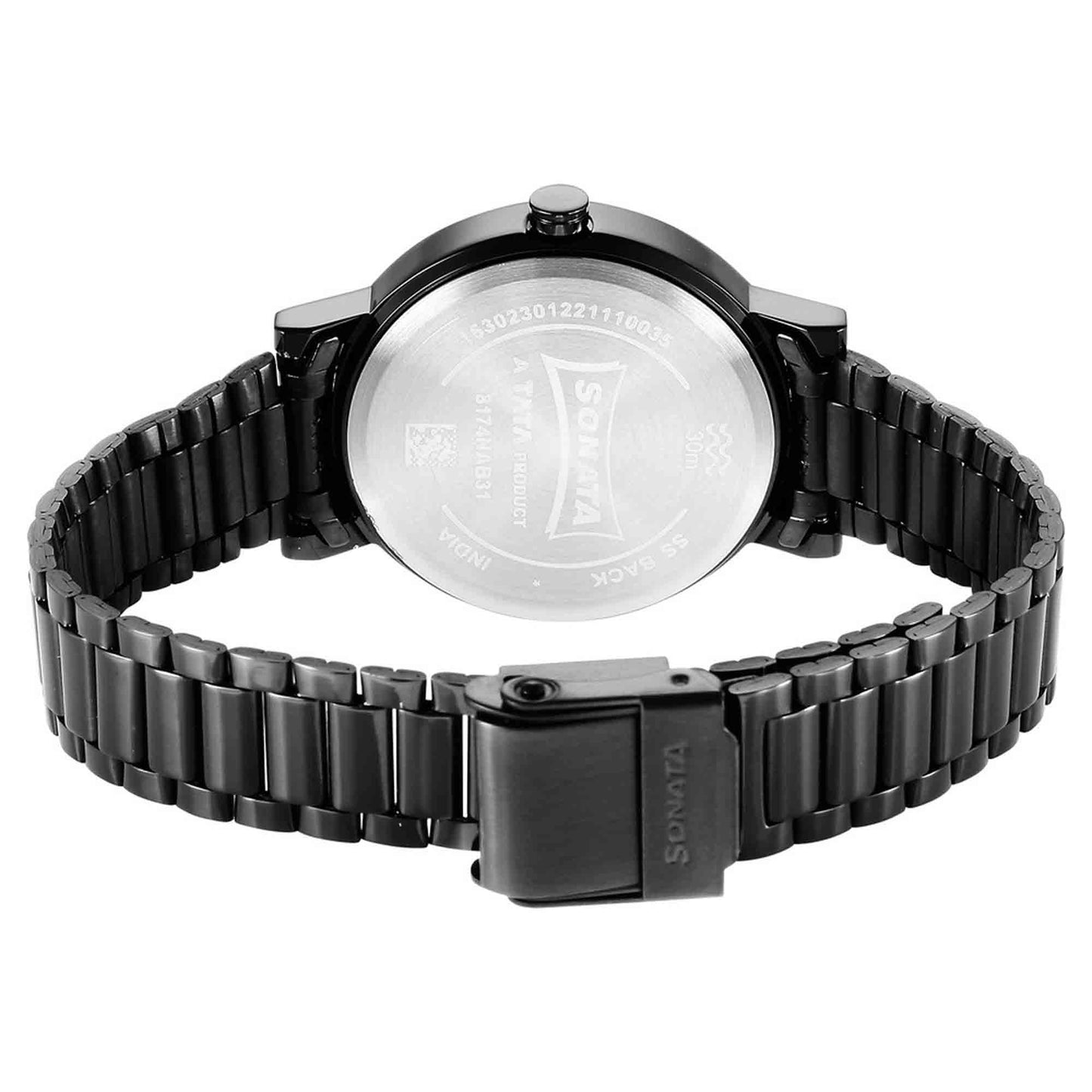 Ladies Essentials Grey Dial Stainless Steel Strap Watch for Women 8174NM01