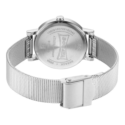 Sonata Linnea Pink Dial Women Watch With Stainless Steel Strap