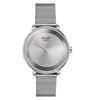 Sonata Sleek Quartz Analog Grey Dial Silver Stainless Steel Strap Watch for Women