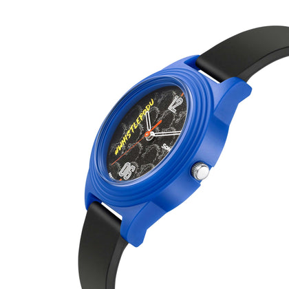Sonata Csk Black Dial Women Watch With TPU Strap