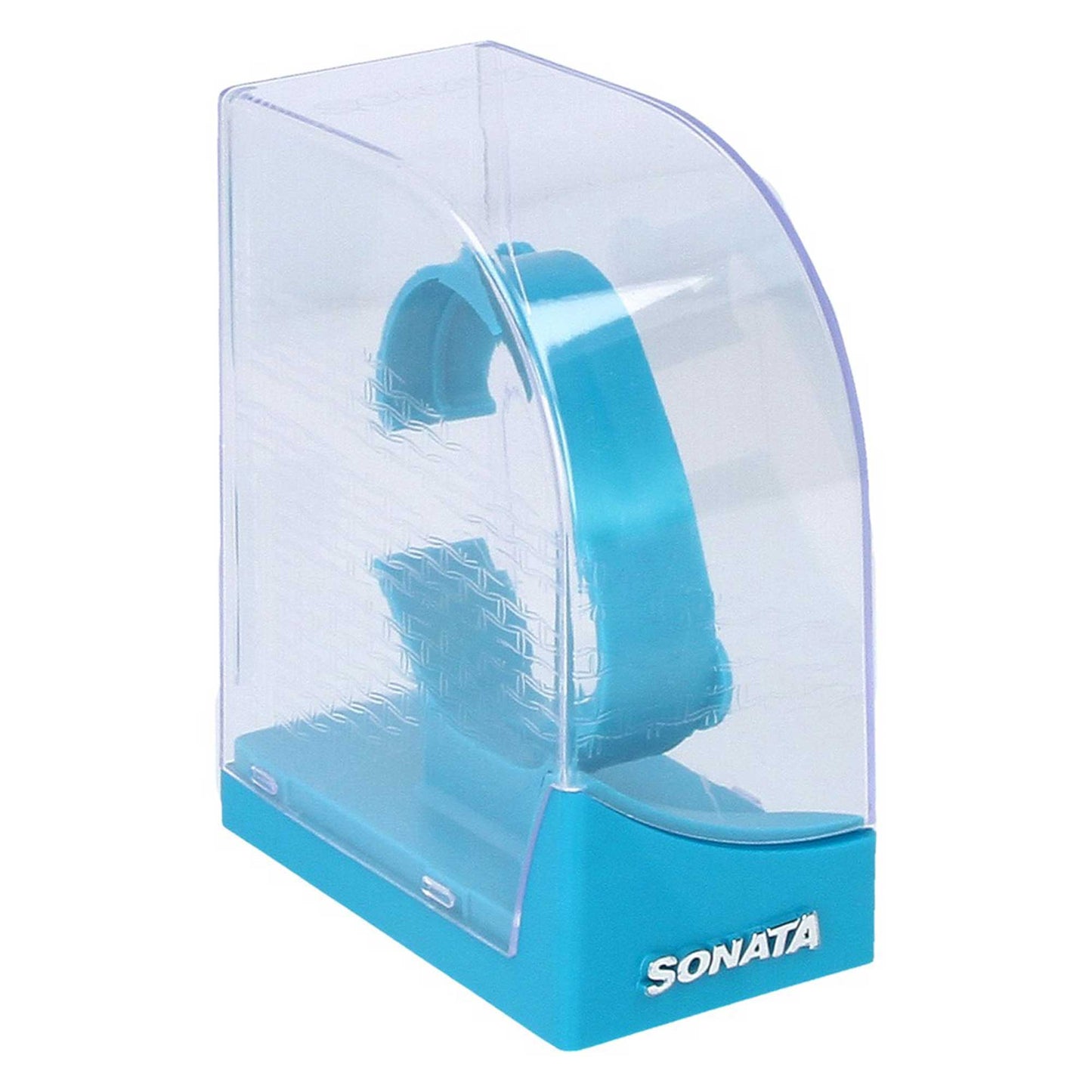 Sonata Black Dial Leather Strap Analog Watch for Women