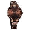 Sonata Blush Quartz Analog Brown dial Stainless Steel Strap Watch for Women