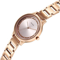 Sonata Blush Quartz Analog Pink dial Stainless Steel Strap Watch for Women