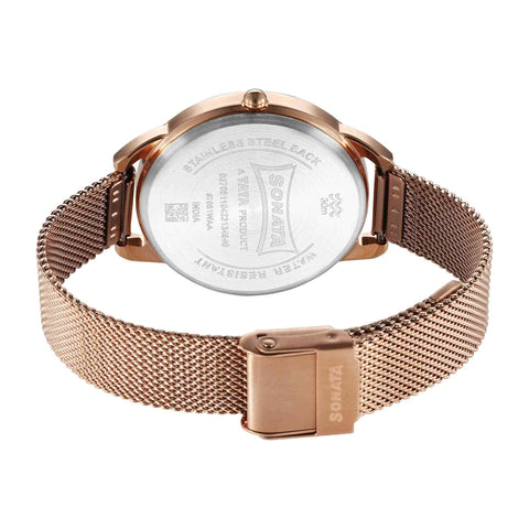 Sota Wedding Quartz Alog Green Dial Stainless Steel Strap Watch for Women