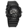 SF Unisex Classic Black Watch with Silver Accents - Timeless Elegance for Every Occasion