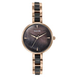 Sota Quartz Alog Multicoloured Dial Two Toned Stainless Steel Strap Watch For Women (87064KD01)