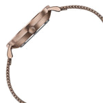 Sota Quartz Alog Brown Dial Brown Stainless Steel Strap Watch For Women (87067QM01)