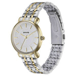 Sonata Wedding Quartz Analog Off White Dial Stainless Steel Strap Watch For Women