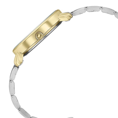 Sonata Wedding Quartz Analog Off White Dial Stainless Steel Strap Watch For Women