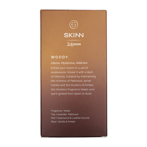 Skinn 24Seven Woody 100 ml Eau De Parfum 