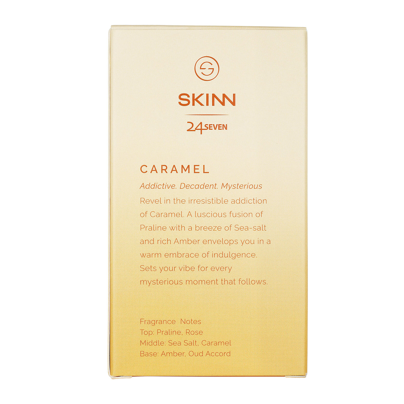 Skinn 24Seven Caramel 100 ml Eau De Parfum 