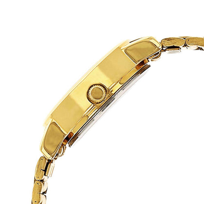 Sonata Quartz Analog Champagne Dial Stainless Steel Strap Watch for Women