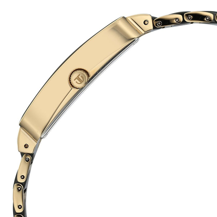 Titan Regalia Shaped Ceramic Quartz Analog with Date Green Dial Steel & Ceramic Strap Watch For Men