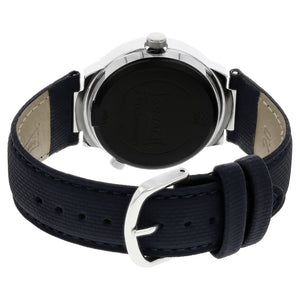 Sonata Act Safety Watch White Dial Women Watch With Leather Strap