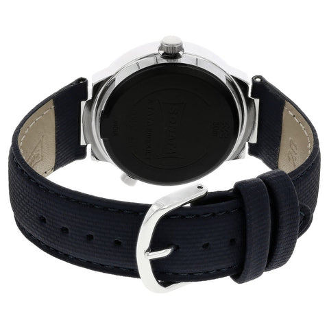 Sonata Act Safety Watch White Dial Women Watch With Leather Strap