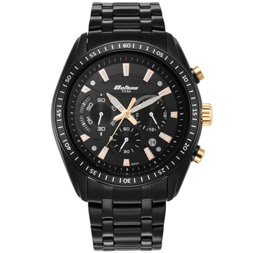 Octane Black Dial Chronograph Watch for Men 90077KM04