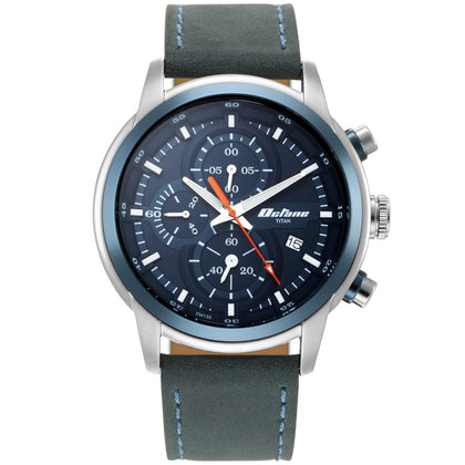 Octane Blue Dial Chronograph Watch for Men