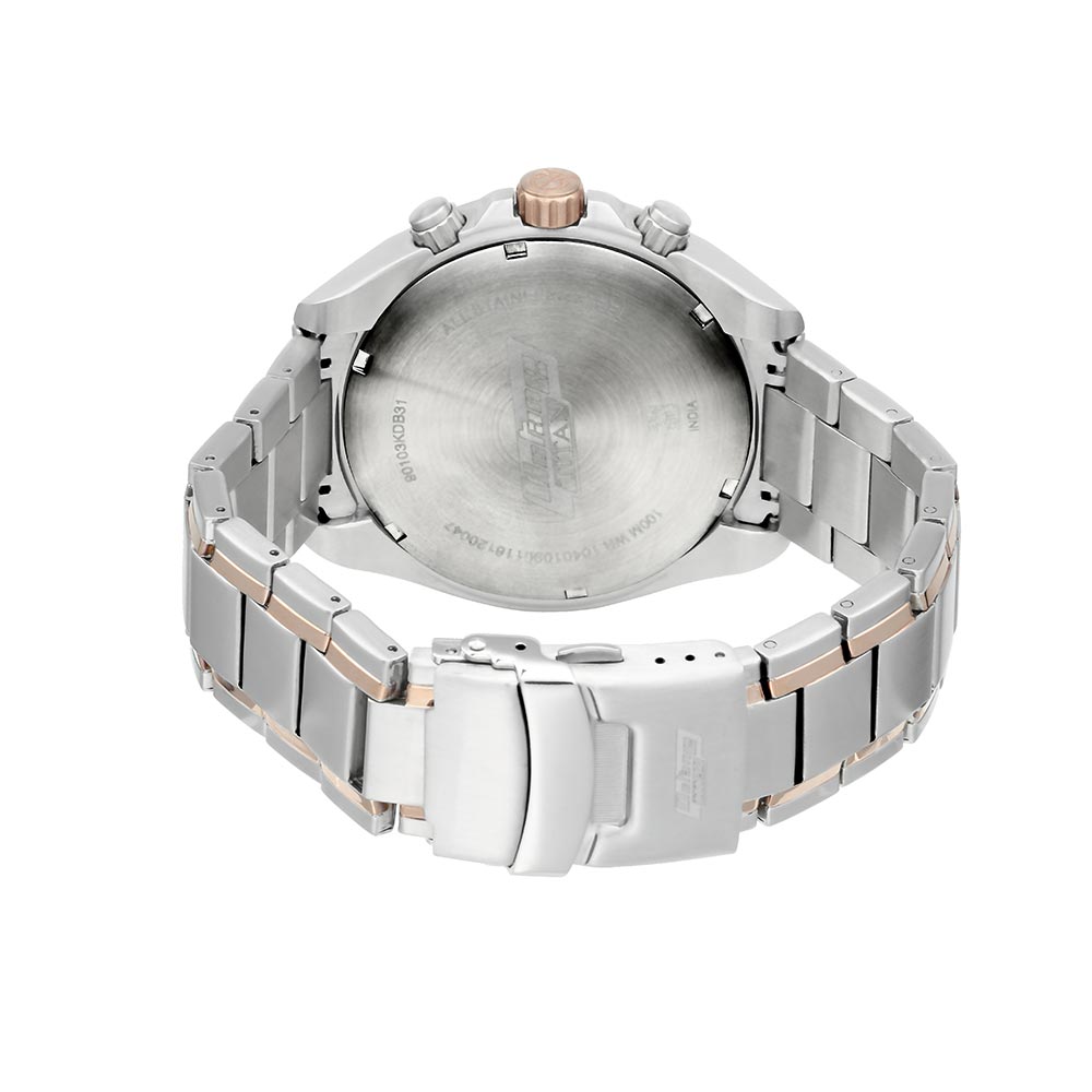Titan Octane White Dial Chrono Stainless Strap watch for Men