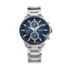 Titan Octane Blue Dial Quartz Multifunction Stainless Steel Strap watch for Men
