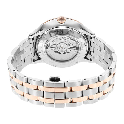 Titan Metal Mechanicals Silver Dial Stainless Steel Strap Watch 90140KM01