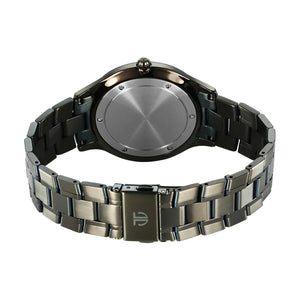 Titan Clasique Slim Quartz Analog with Date Brown Dial With Two Toned Color Stainless Steel Strap Watch For Men