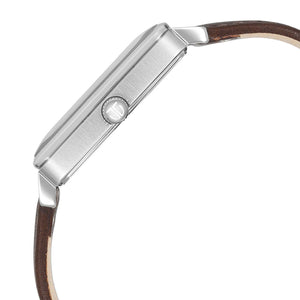 Titan Avant Garde Quartz Multifunction Silver Dial Leather Strap watch for Men