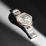 Titan Classique Slim Multifunction Case Material Stainless Steel ShapeRound Men Watch (90198KM01)