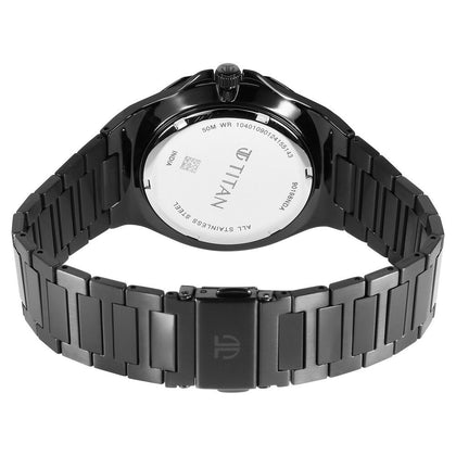 Titan Classique Slim Multifunction Case Material Stainless Steel ShapeRound Men Watch (90198NM01)