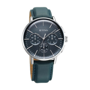 men watches with leather strap

