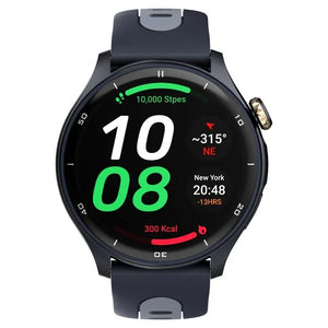 Titan Celestor Advanced GPS & Barometer 3.6 CM AMOLED Display with AOD, Piezoelectric Functional Crown Blue Eclipse 90206AP02