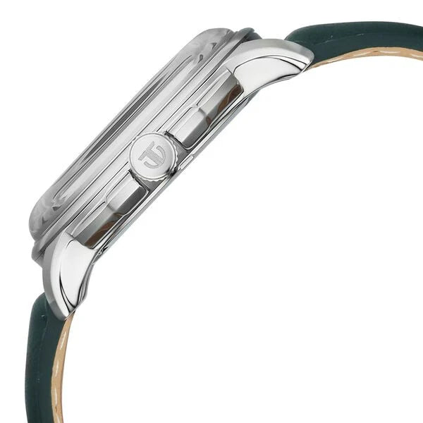 Titan Green Dial Leather Strap Multifunction Watch for Men